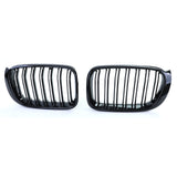 BMW X4 F26 black front grilles M-look (2014 to 2018) BMW Euro Premium Parts Double slat Facelift LCI (2014 to 2017)