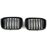 BMW X4 G02 black front grilles set (2018 to 2022) BMW Euro Premium Parts