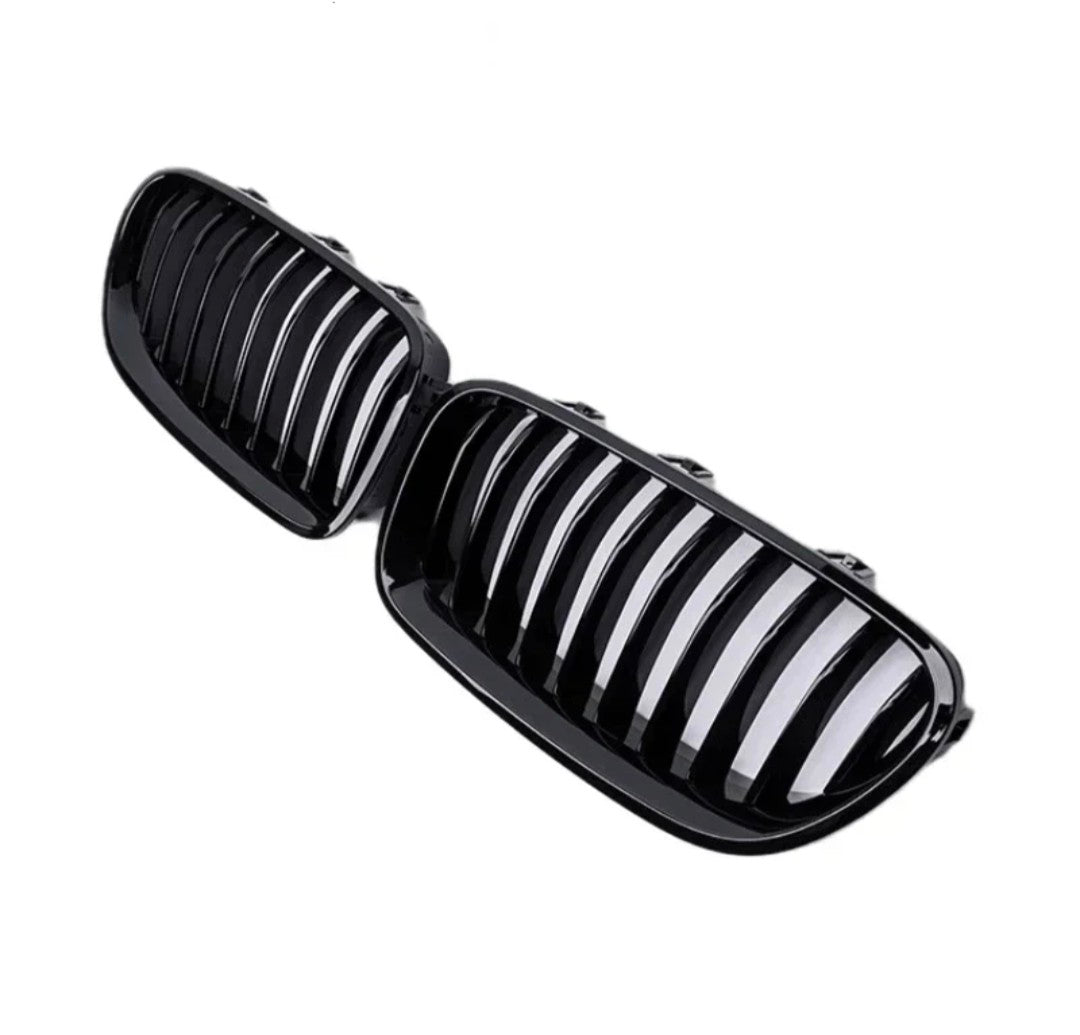 Black Front Grilles for BMW 5 Series F10 F11 (2010 to 2017) BMW Euro Premium Parts Single slat