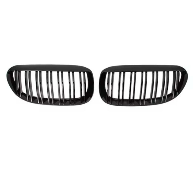 Black Front Grilles for BMW 6 Series E63 E64 (2003 to 2010) BMW Euro Premium Parts