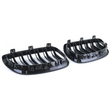 Black Front Kidney Grilles M3-look for BMW 3 Series Coupe E92 E93 (2007 to 2014) BMW Euro Premium Parts