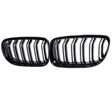 Black Front Kidney Grilles M3-look for BMW 3 Series E90 E91 (2006 to 2012) BMW Euro Premium Parts