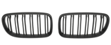 Black Front Kidney Grilles M3-look for BMW 3 Series E90 E91 (2006 to 2012) BMW Euro Premium Parts