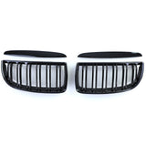 Black Front Kidney Grilles M3-look for BMW 3 Series E90 E91 (2006 to 2012) BMW Euro Premium Parts