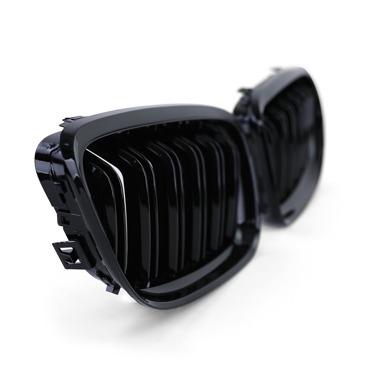 Black Front Kidney Grilles M3-look for BMW 3 Series E90 E91 (2006 to 2012) BMW Euro Premium Parts
