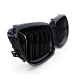 Black Front Kidney Grilles M3-look for BMW 3 Series E90 E91 (2006 to 2012) BMW Euro Premium Parts