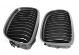 Black Front Kidney Grilles M3-look for BMW 3 Series E90 E91 (2006 to 2012) BMW Euro Premium Parts