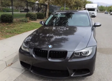 Black Front Kidney Grilles M3-look for BMW 3 Series E90 E91 (2006 to 2012)
