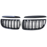 Black Front Kidney Grilles M3-look for BMW 3 Series E90 E91 (2006 to 2012) BMW Euro Premium Parts