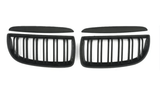 Black Front Kidney Grilles M3-look for BMW 3 Series E90 E91 (2006 to 2012) BMW Euro Premium Parts