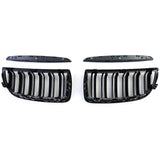 Black Front Kidney Grilles M3-look for BMW 3 Series E90 E91 (2006 to 2012) BMW Euro Premium Parts