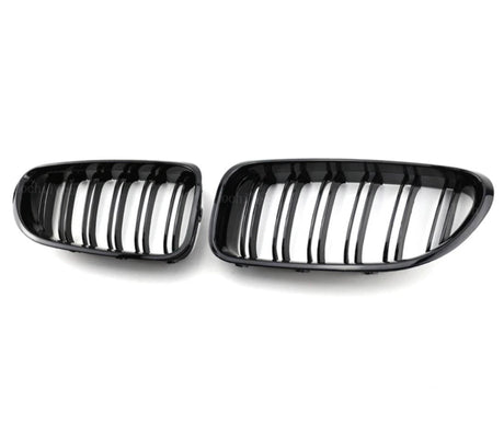 Black Front Kidney Grilles M6 Competition-look for BMW 6 Series F06 F12 F13 (2010 to 2018) BMW Euro Premium Parts
