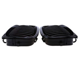 Black Front Kidney Grilles for BMW 3 Series and M3 E46 (1997 to 2005) BMW Euro Premium Parts