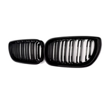 Black Front Kidney Grilles for BMW 3 Series and M3 E46 (1997 to 2005) BMW Euro Premium Parts