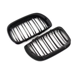Black Front Kidney Grilles for BMW 3 Series and M3 E46 (1997 to 2005) BMW Euro Premium Parts