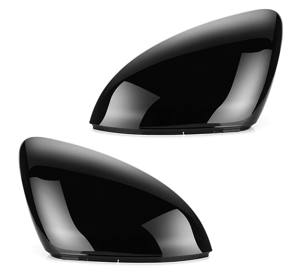 Black Performance Mirror Caps For VW Golf Mk7 (2012-2020) Euro Premium Parts