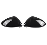 Black Performance Mirror Caps For VW Golf Mk7 (2012-2020) Euro Premium Parts
