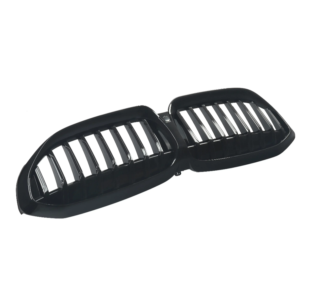 Black front kidney grilles M3 Competition-look for BMW 3 Series G20 (2019 to 2022) BMW Euro Premium Parts