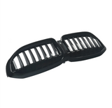 Black front kidney grilles M3 Competition-look for BMW 3 Series G20 (2019 to 2022) BMW Euro Premium Parts