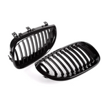 Black front kidney grilles M5 Competition-look for BMW 5 Series E60 (2003 to 2010) BMW Euro Premium Parts