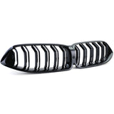Black front kidney grilles M8 Competition-look for BMW 8 Series and M8 G14 G15 G16 (2018 to 2024) BMW Euro Premium Parts