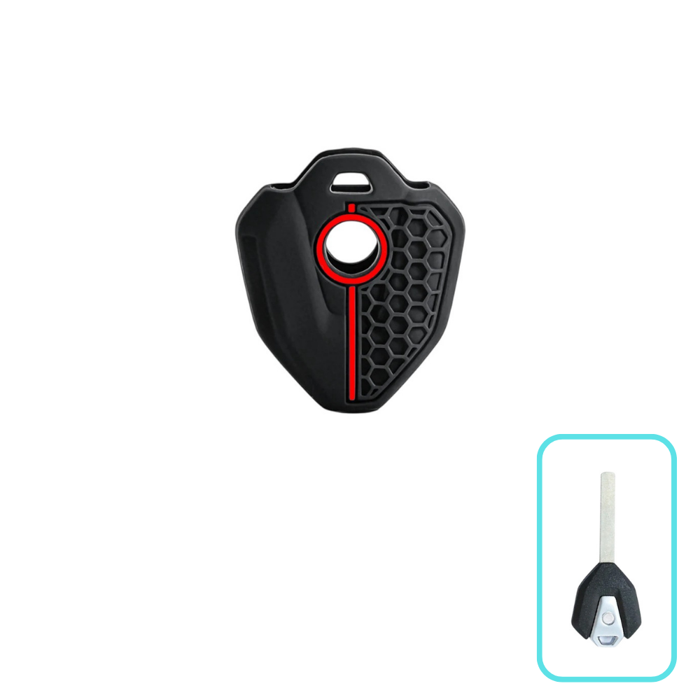 Silicone CFMoto Motorcycle Key Case – Protective Key Fob Cover