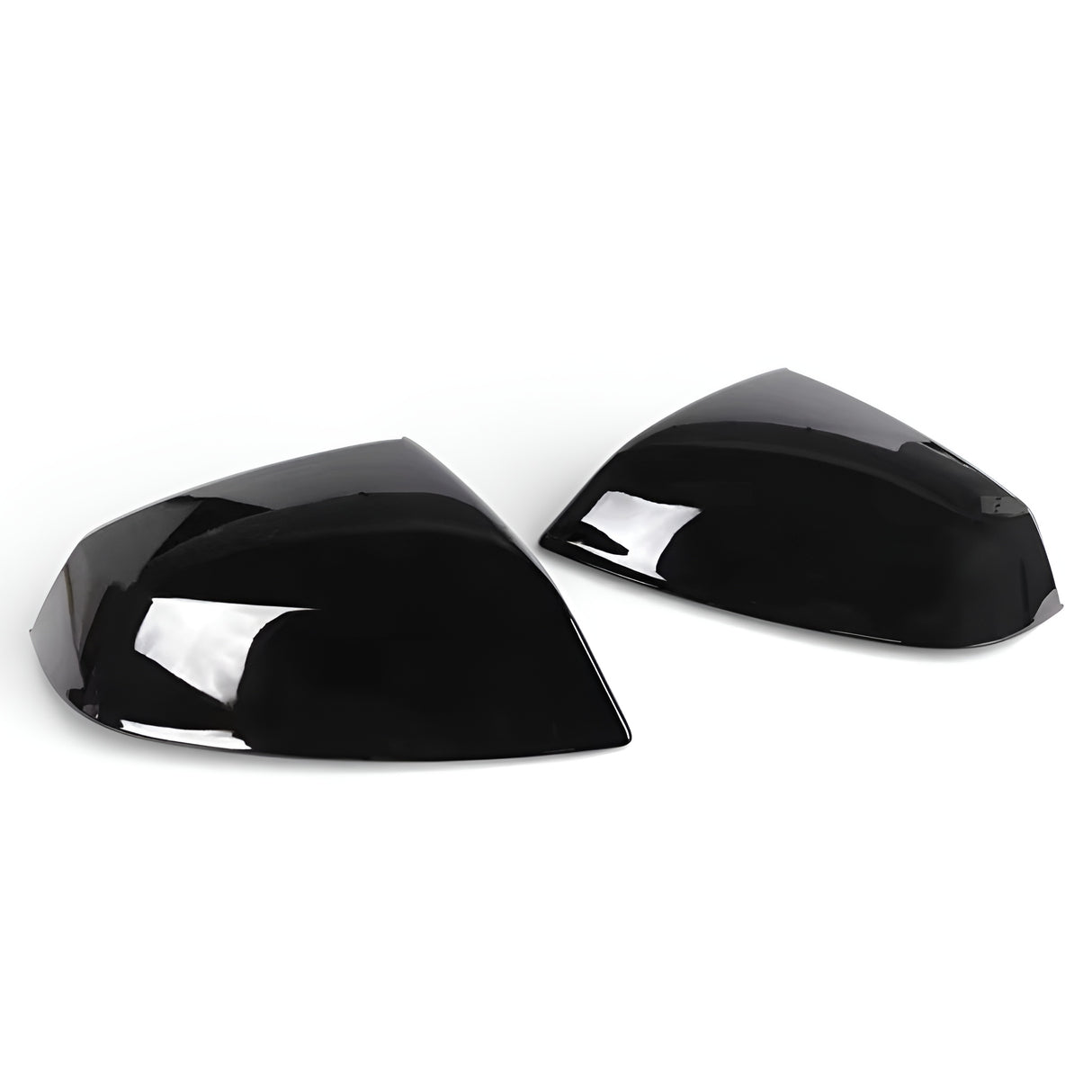 Glossy black mirror caps for Audi Q7 II (2016 to 2024) Audi Euro Premium Parts