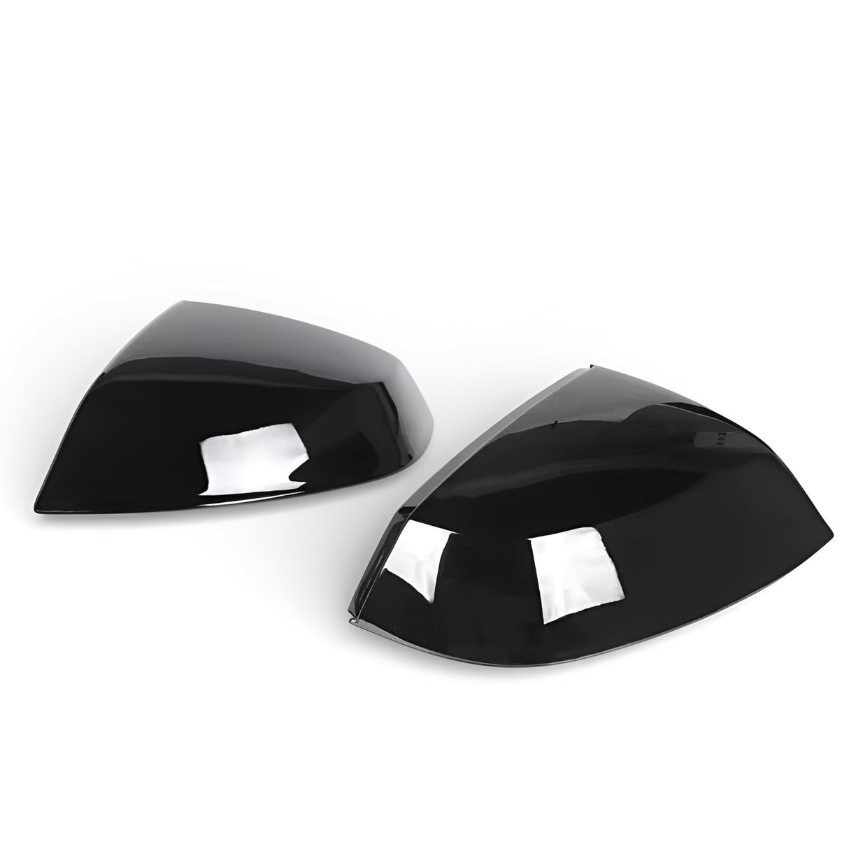 Glossy black mirror caps for Audi Q7 II (2016 to 2024) Audi Euro Premium Parts