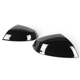 Glossy black mirror caps for Audi Q7 II (2016 to 2024) Audi Euro Premium Parts