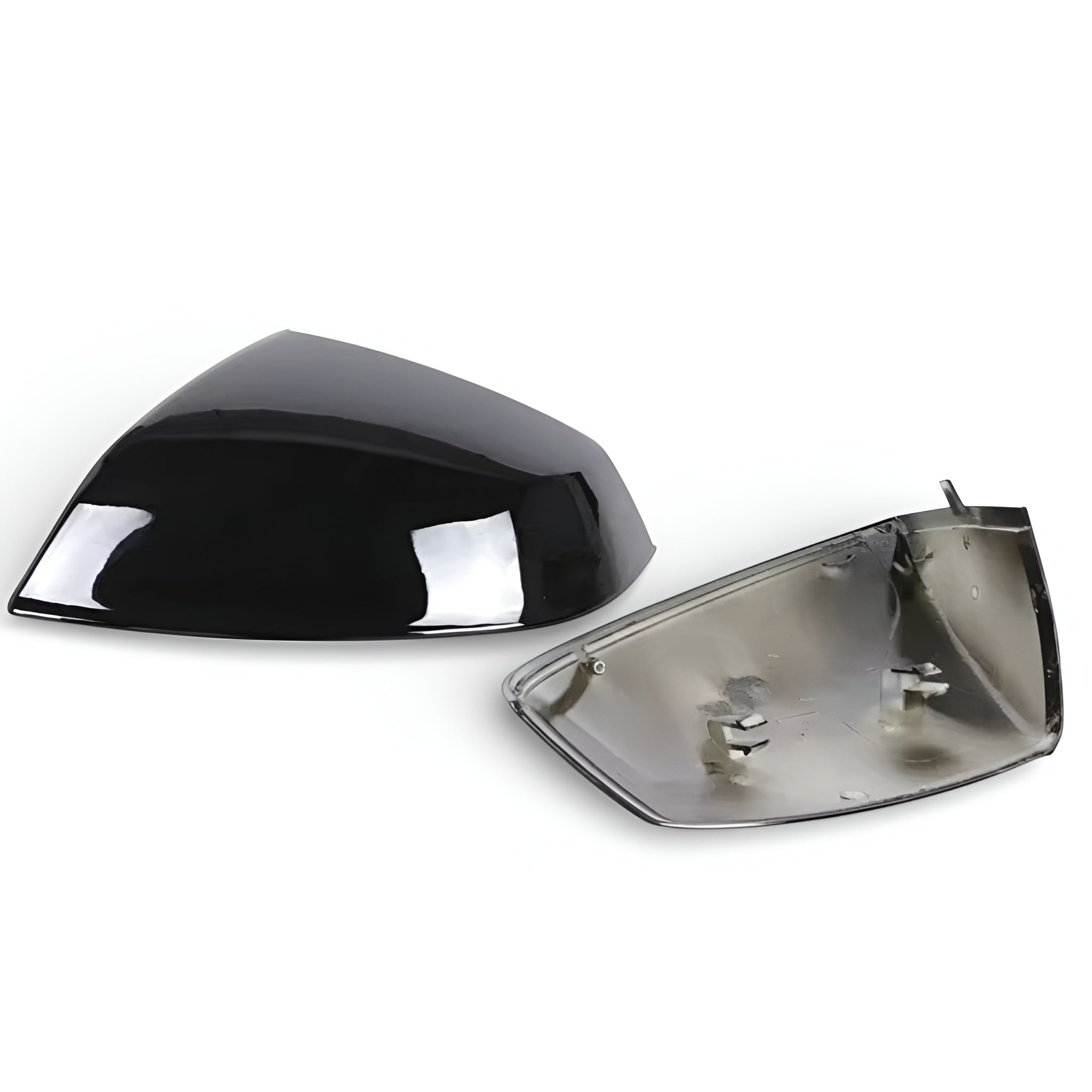 Glossy black mirror caps for Audi Q7 II (2016 to 2024) Audi Euro Premium Parts