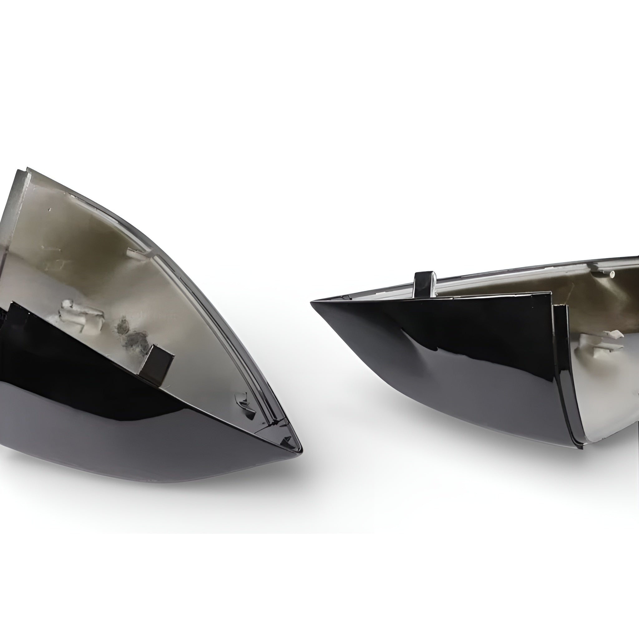 Glossy black mirror caps for Audi Q7 II (2016 to 2024) Audi Euro Premium Parts