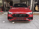 Black Front Panamericana AMG GTR grille for Mercedes C-Class W206 S206 (2021 to 2026) Mercedes > Grilles Euro Premium Parts