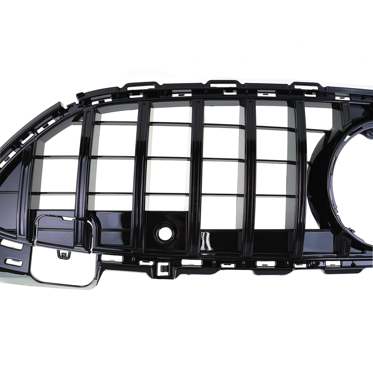 Black Front Panamericana AMG GTR grille for Mercedes C-Class W206 S206 (2021 to 2026) Mercedes > Grilles Euro Premium Parts