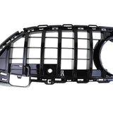 Black Front Panamericana AMG GTR grille for Mercedes C-Class W206 S206 (2021 to 2026) Mercedes > Grilles Euro Premium Parts