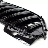 Black Front Panamericana AMG GTR grille for Mercedes C-Class W206 S206 (2021 to 2026) Mercedes > Grilles Euro Premium Parts
