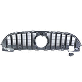 Black Front Panamericana AMG GTR grille for Mercedes C-Class W206 S206 (2021 to 2026) Mercedes > Grilles Euro Premium Parts