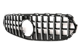 Black Front Panamericana AMG GTR grille for Mercedes C-Class W206 S206 (2021 to 2026) Mercedes > Grilles Euro Premium Parts