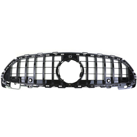 Black Front Panamericana AMG GTR grille for Mercedes C-Class W206 S206 (2021 to 2026) Mercedes > Grilles Euro Premium Parts Black With AMG Package