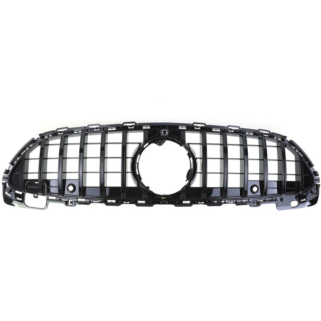 Black Front Panamericana AMG GTR grille for Mercedes C-Class W206 S206 (2021 to 2026) Mercedes > Grilles Euro Premium Parts Black With AMG Package