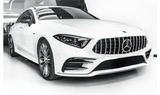Black Front Panamericana Look Grille for Mercedes CLS C257 (2018 to 2026) Mercedes > Grilles Euro Premium Parts