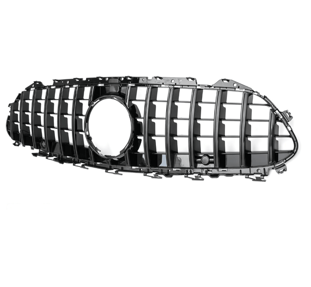 Black Front Panamericana Look Grille for Mercedes CLS C257 (2018 to 2026) Mercedes > Grilles Euro Premium Parts Black