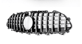 Black Front Panamericana Look Grille for Mercedes CLS C257 (2018 to 2026) Mercedes > Grilles Euro Premium Parts Chrome