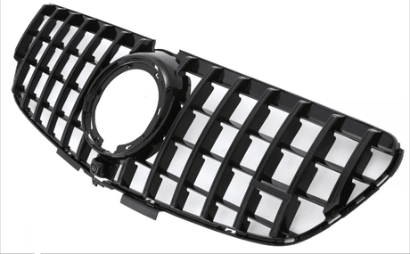 Black Front Panamericana GTR grille for Mercedes V-Class W447 (2014 to 2022) Mercedes > Grilles Euro Premium Parts Black Without AMG Package Facelift (2019-2022)
