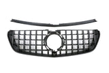 Black Front Panamericana GTR grille for Mercedes V-Class W447 (2014 to 2022) Mercedes > Grilles Euro Premium Parts Black Without AMG Package Pre-Facelift (2014-2019)