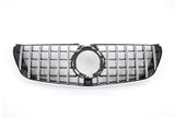 Black Front Panamericana GTR grille for Mercedes V-Class W447 (2014 to 2022) Mercedes > Grilles Euro Premium Parts Chrome Without AMG Package Facelift (2019-2022)