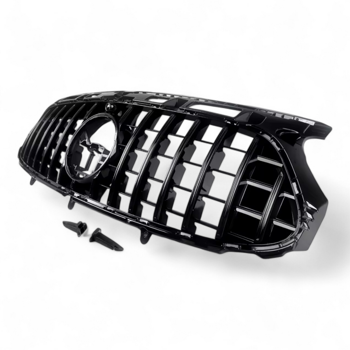 Black Front Panamericana Look Grille for Mercedes GLA H247 (2020 to 2026) Mercedes > Grilles Euro Premium Parts