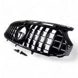 Black Front Panamericana Look Grille for Mercedes GLA H247 (2020 to 2026) Mercedes > Grilles Euro Premium Parts