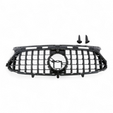 Black Front Panamericana Look Grille for Mercedes GLA H247 (2020 to 2026) Mercedes > Grilles Euro Premium Parts Black With AMG Package Pre-Facelift ('20 to '22)