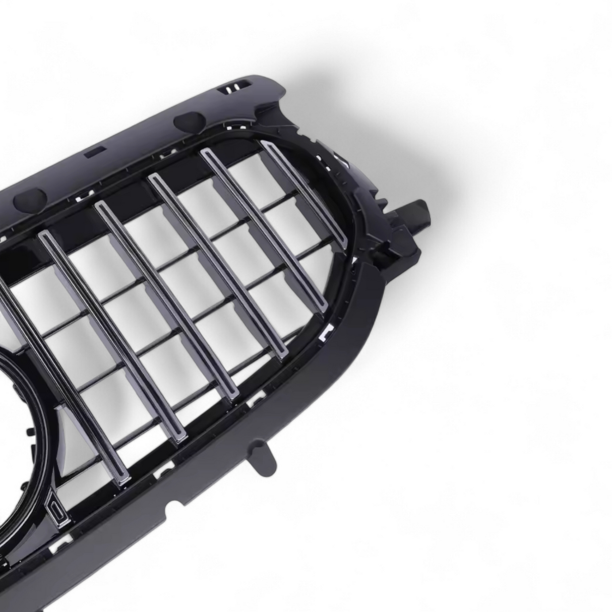 Black Front Panamericana Look Grille for Mercedes GLA H247 (2020 to 2026) Mercedes > Grilles Euro Premium Parts