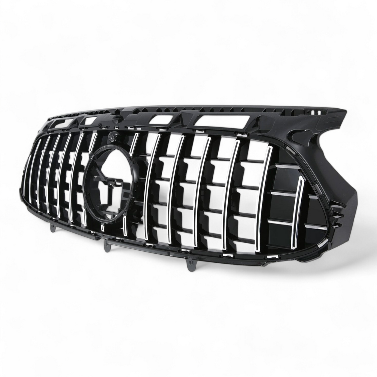 Black Front Panamericana Look Grille for Mercedes GLA H247 (2020 to 2026) Mercedes > Grilles Euro Premium Parts